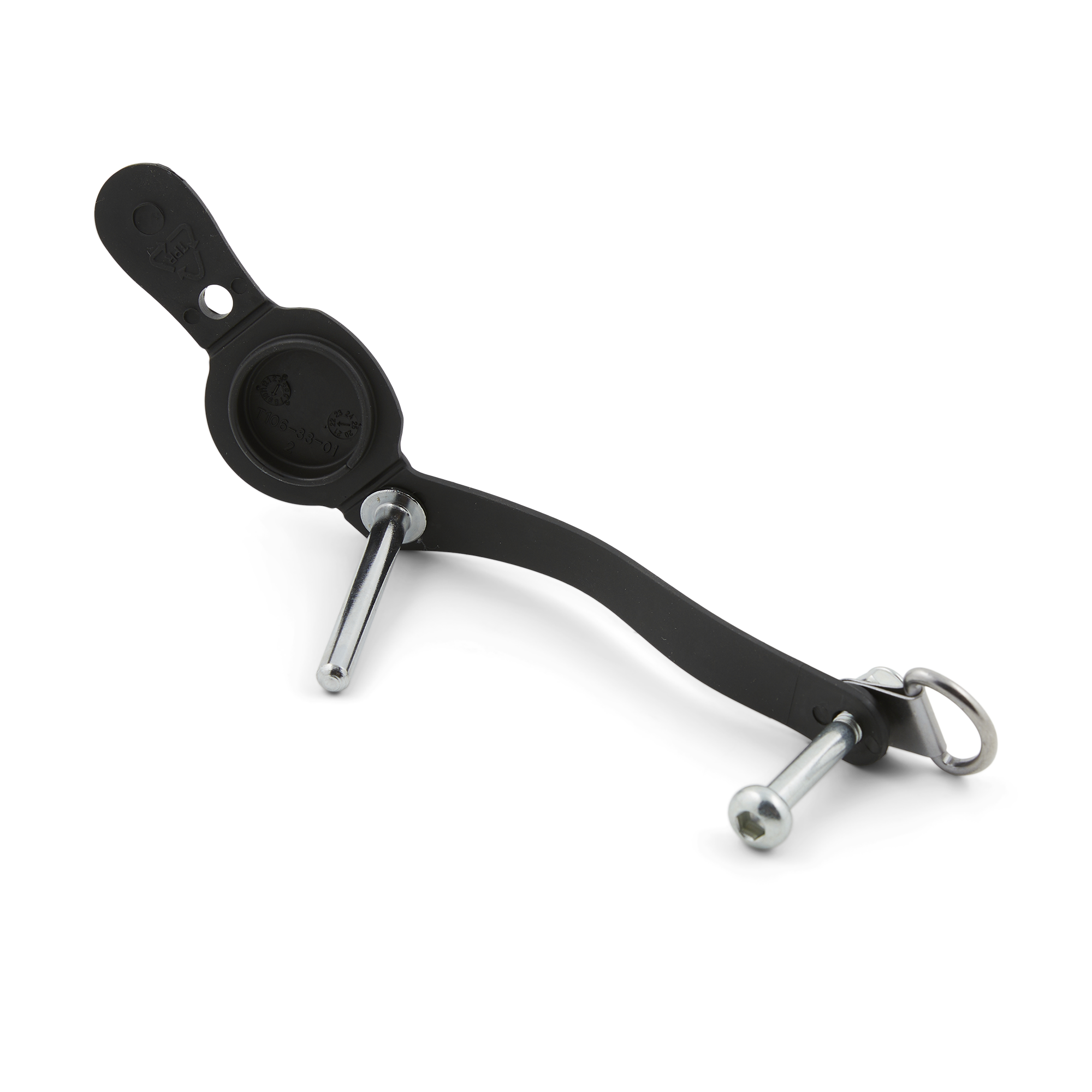 Rubber hitch strap kit