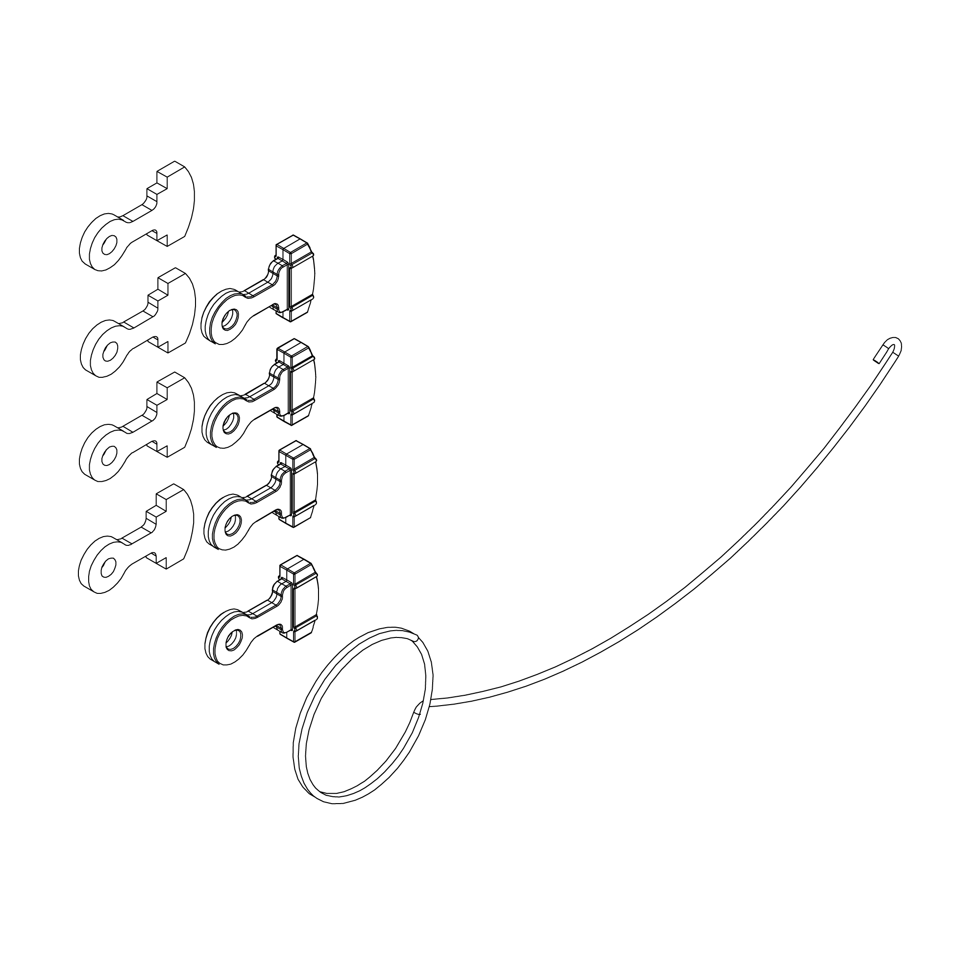 Rubber spring kit