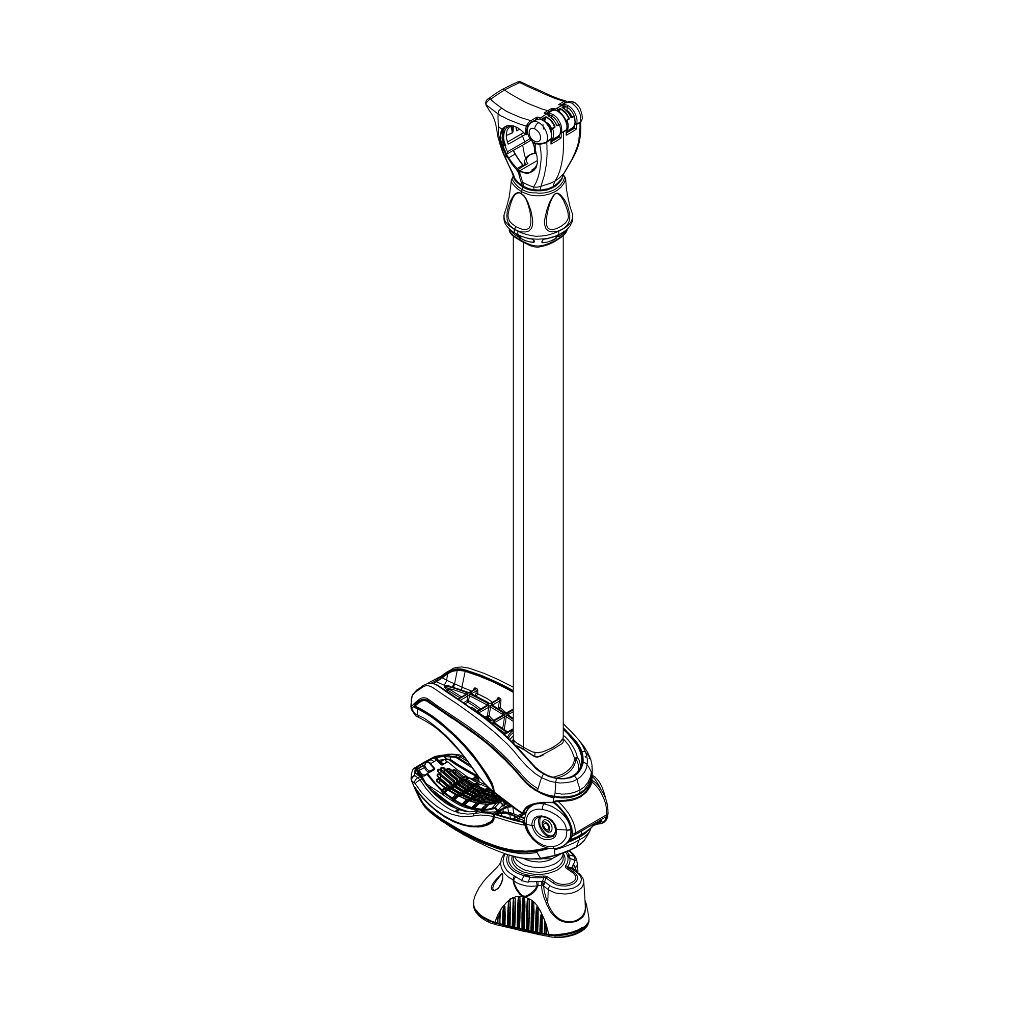 Bike arm - long 482 mm w/o Lock