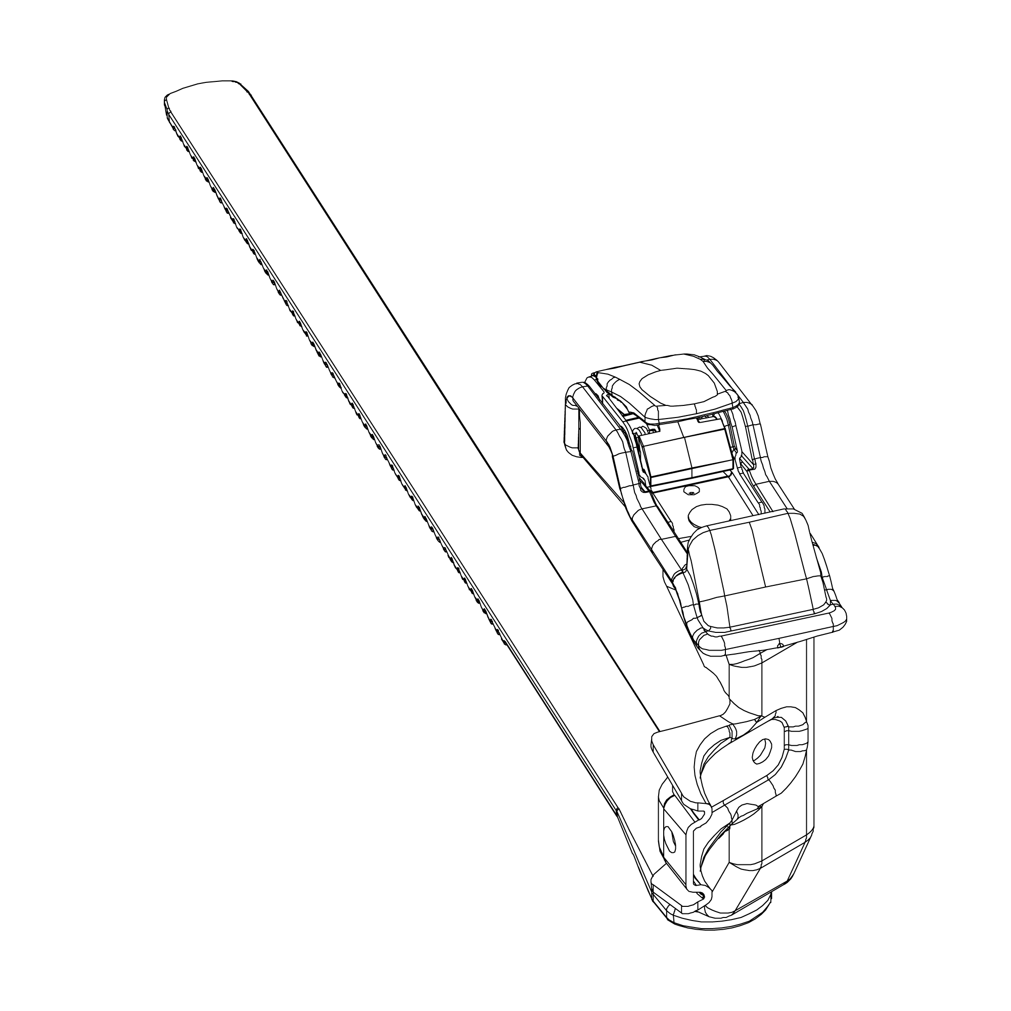 Wheel Strap Attachment Right