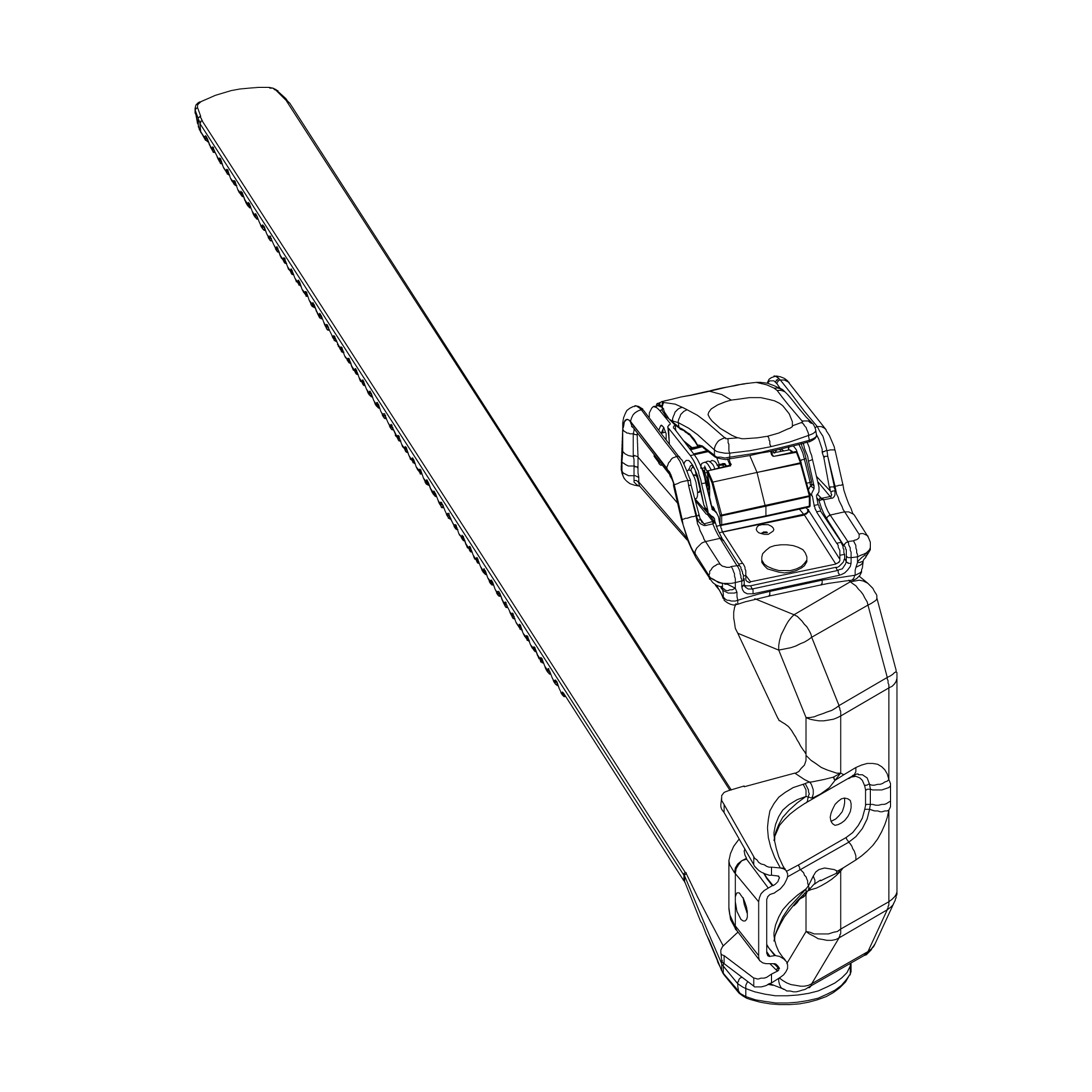 Wheel Strap Attachment Right