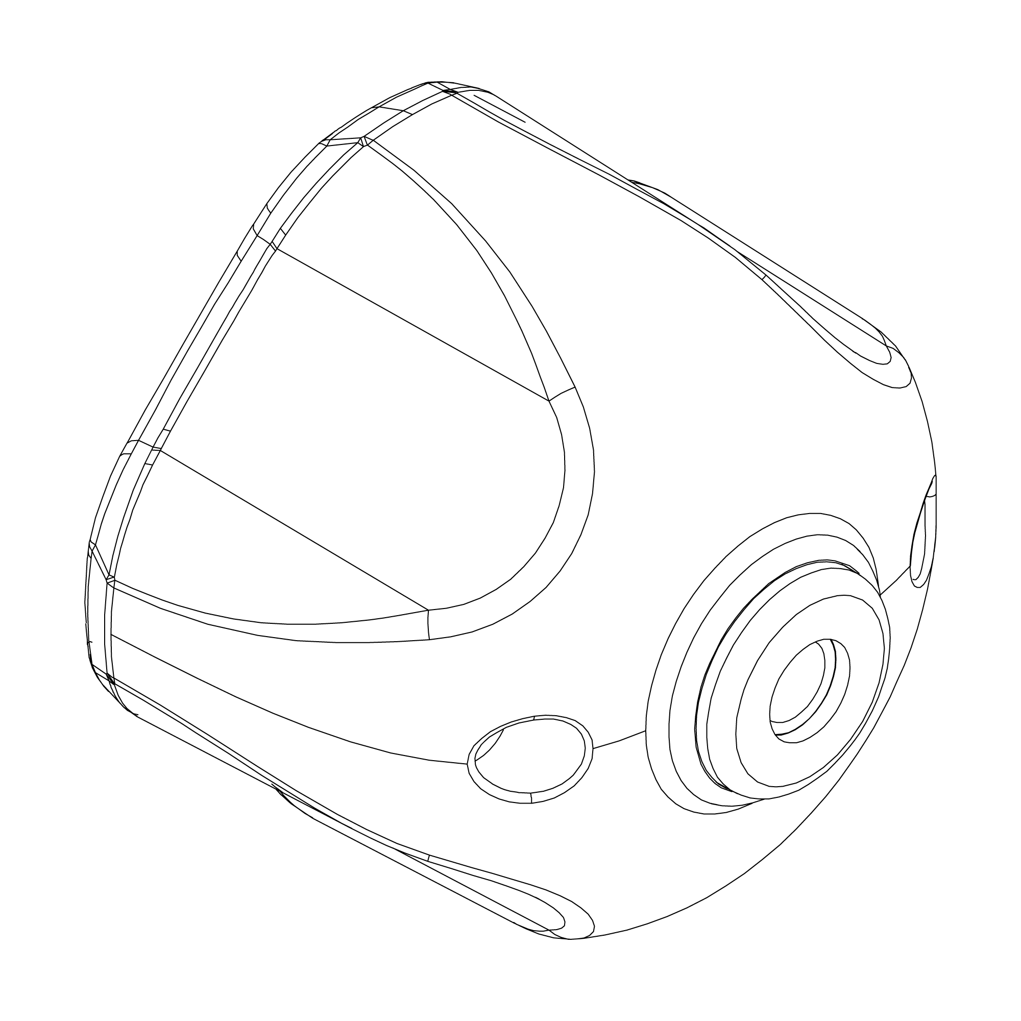 Lockable knob XT w/o lock