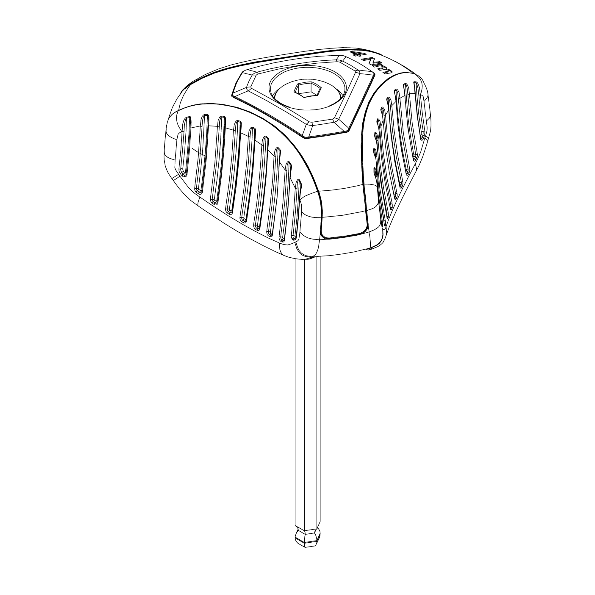 Torque key 4Nm