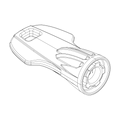 Plastic key 2D
