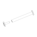 Front wheel axle assembly