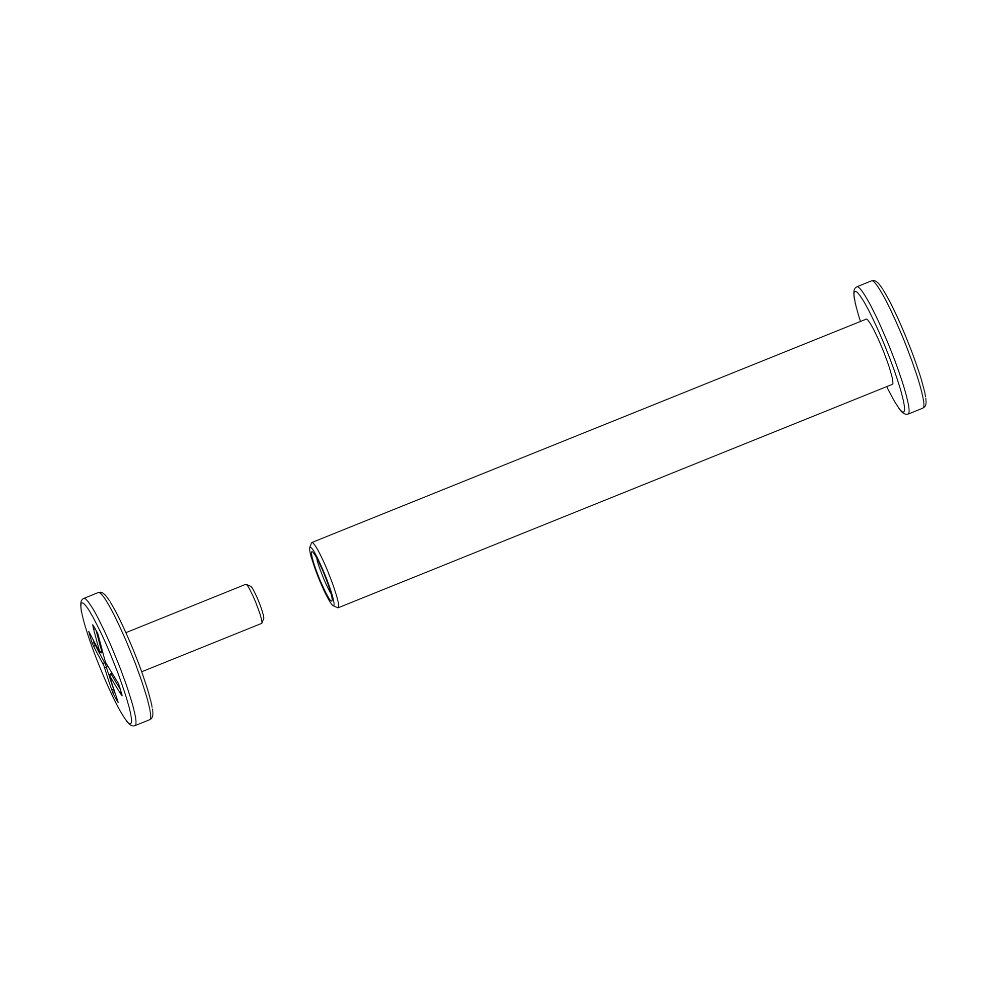 Front wheel axle assembly