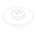 Fender screw
