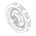 Rear wheel