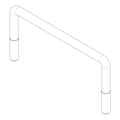 Clamp staple