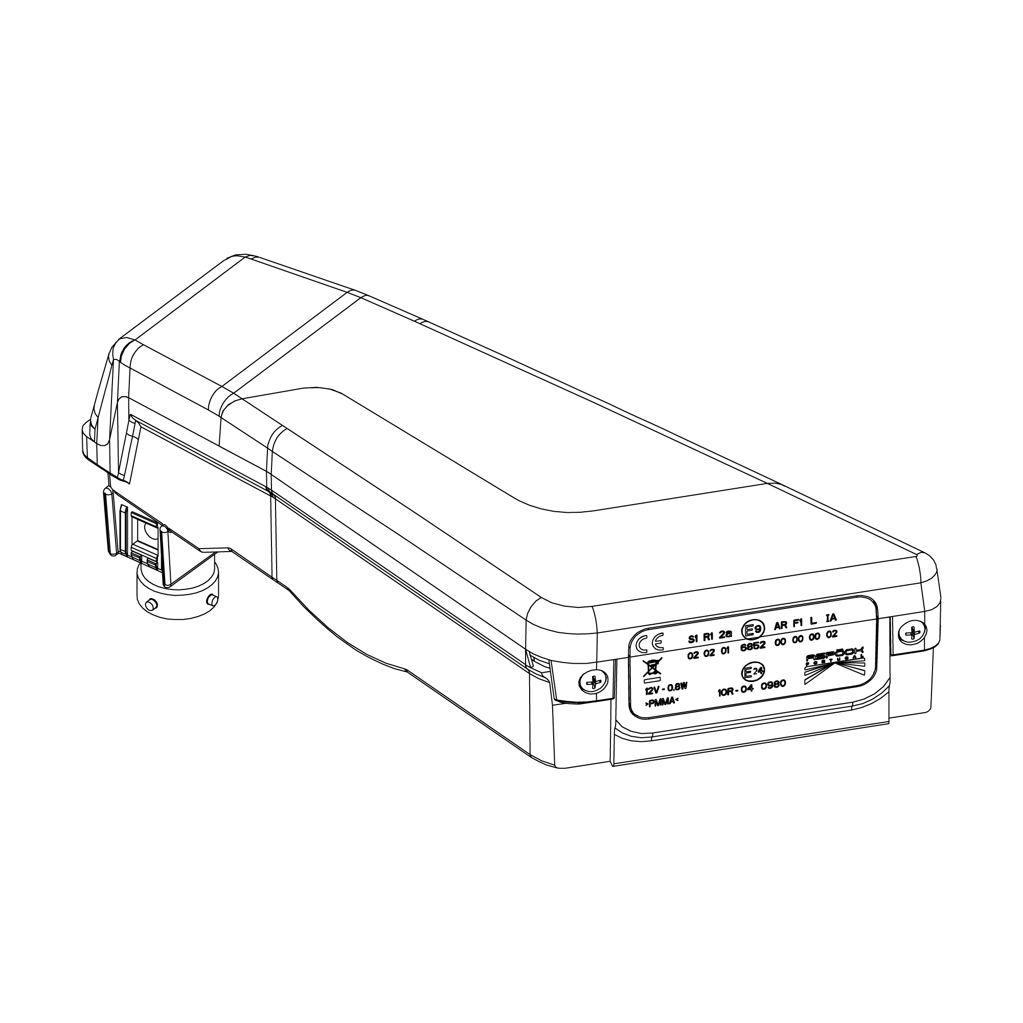Lamp left EF 932