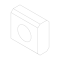 M6 Square Nut