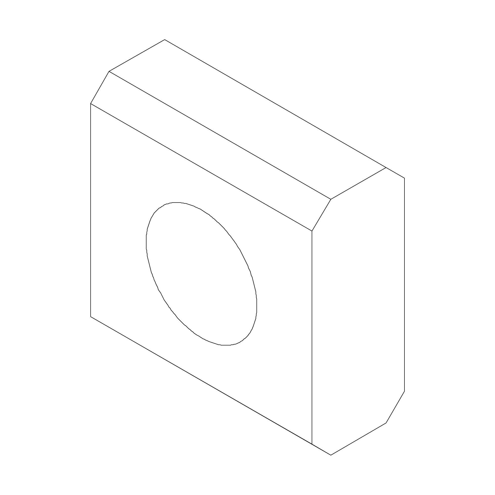 M6 Square Nut