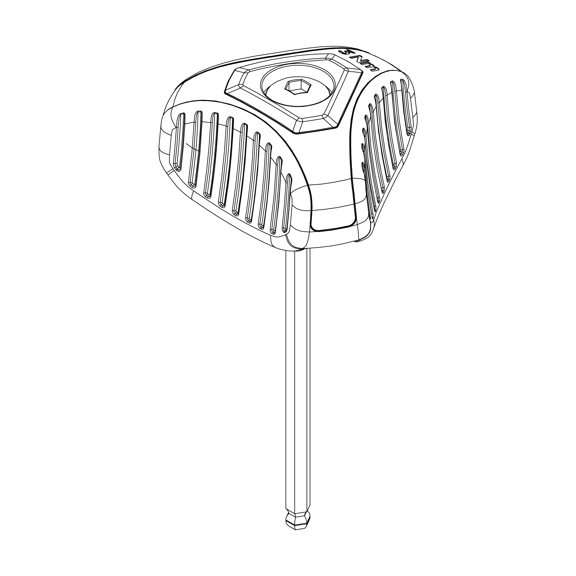 Torque key 3Nm