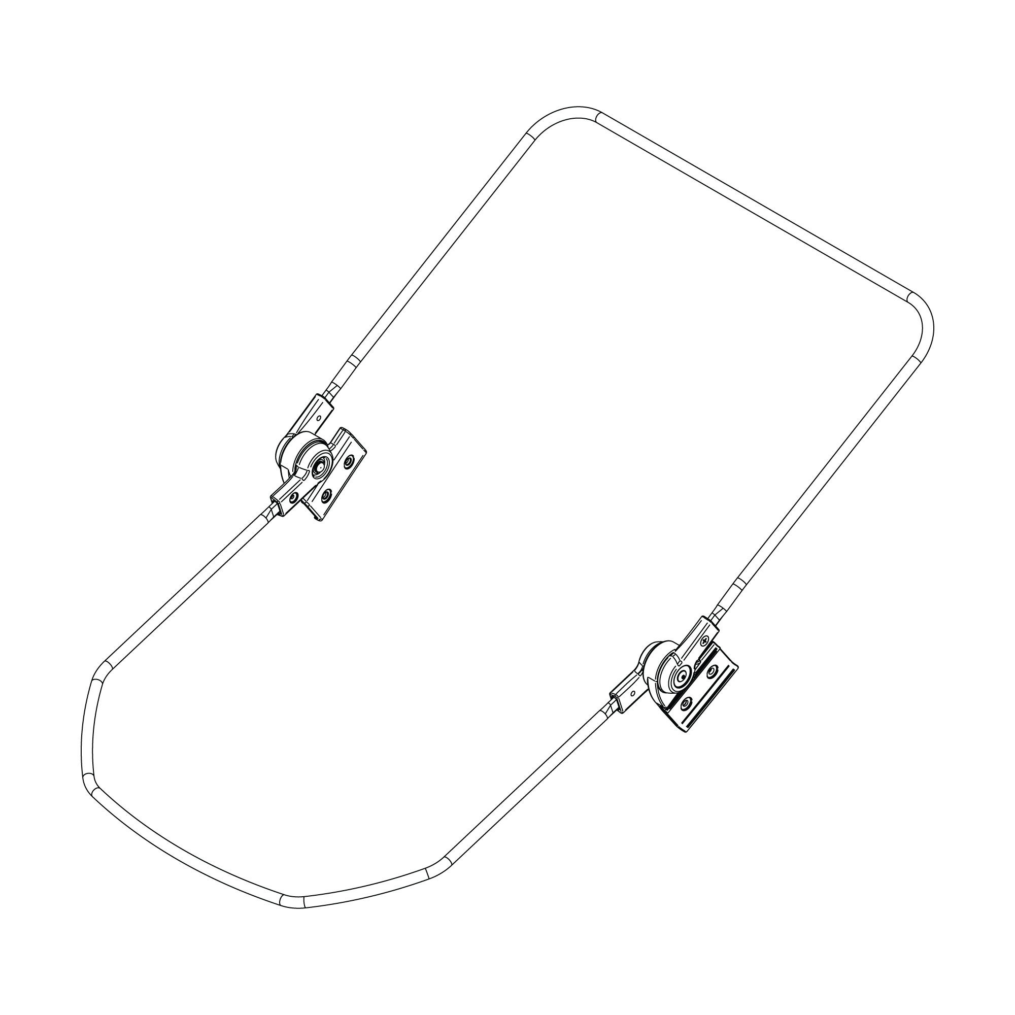 Sunshade frame