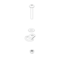 Hitch arm hardware kit
