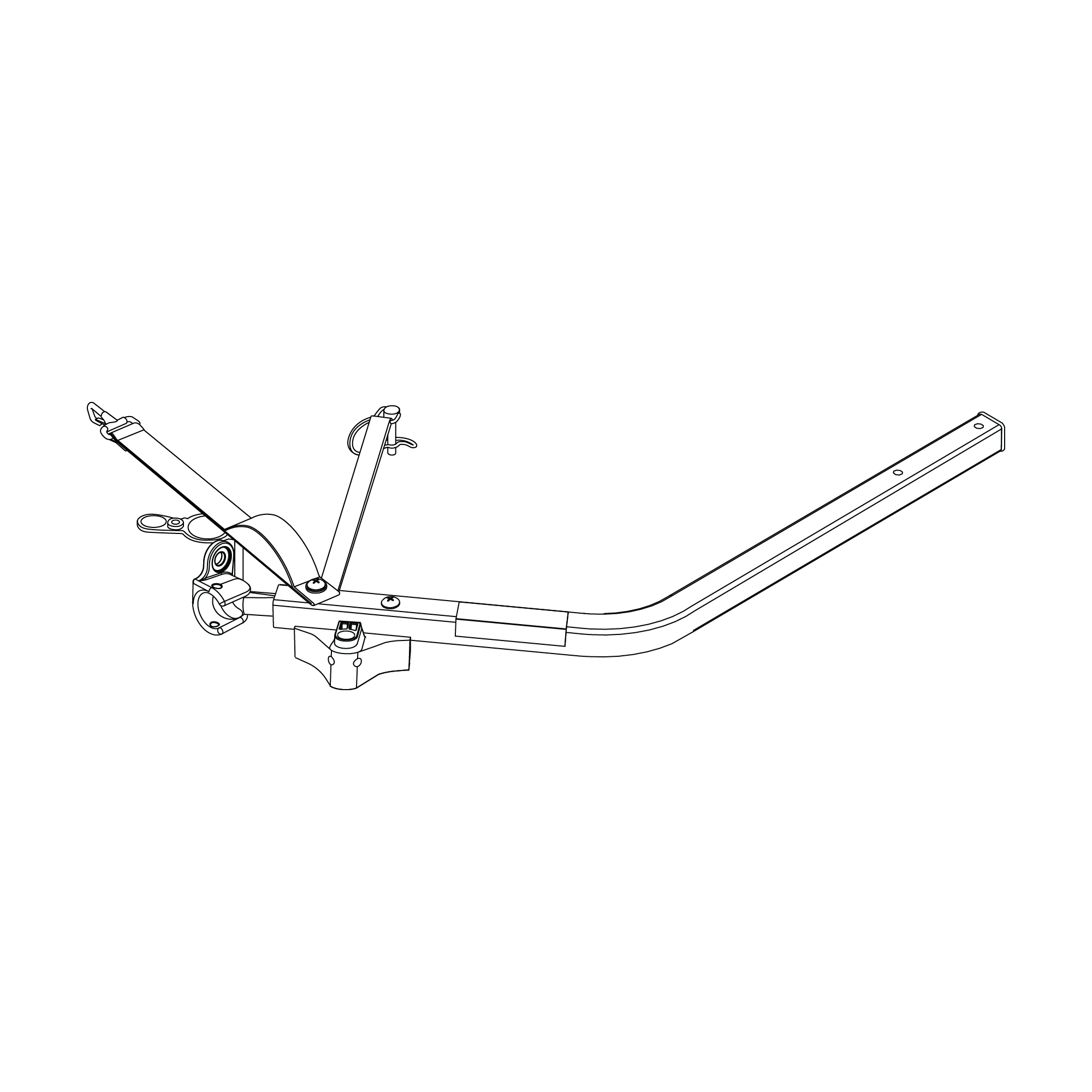 Hitch arm assembly 14-X
