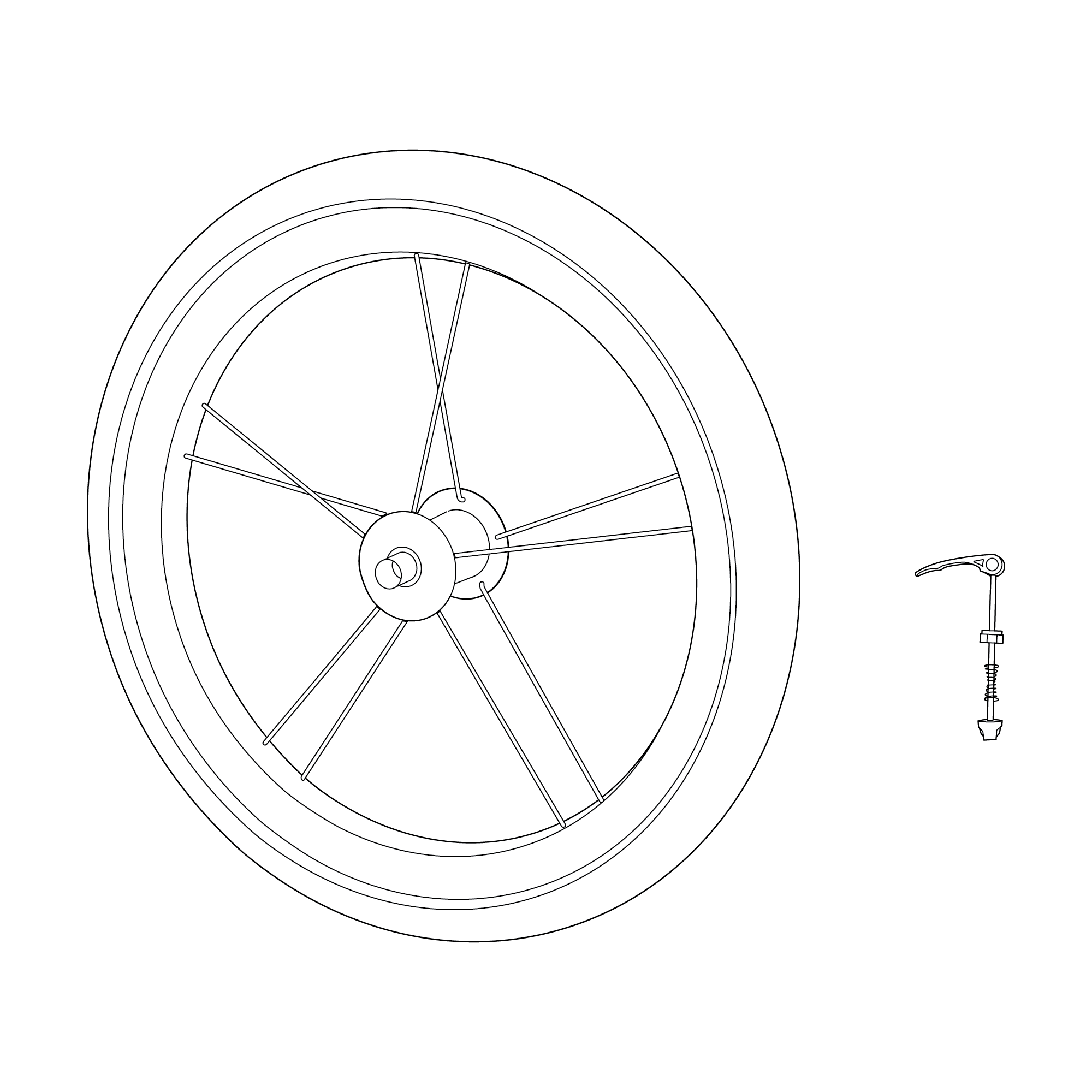 Wheel16 Jogging Sport + Tour