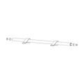 Upper seat frame assembly - double 10-X