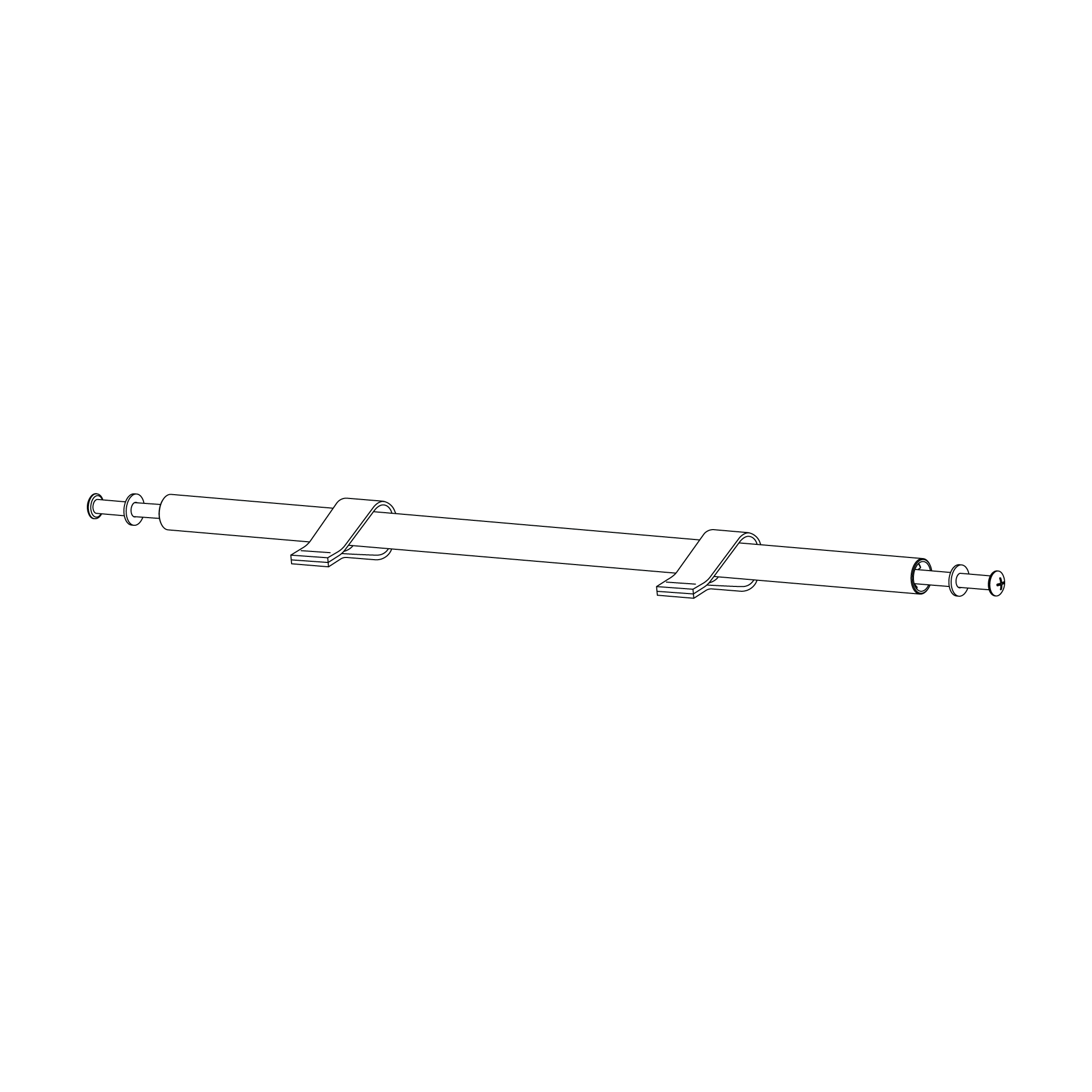 Upper seat frame assembly - double 10-X
