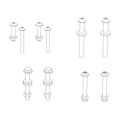 Body replacement hardware kit
