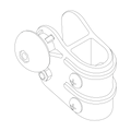 Autolock assembly left 17-X