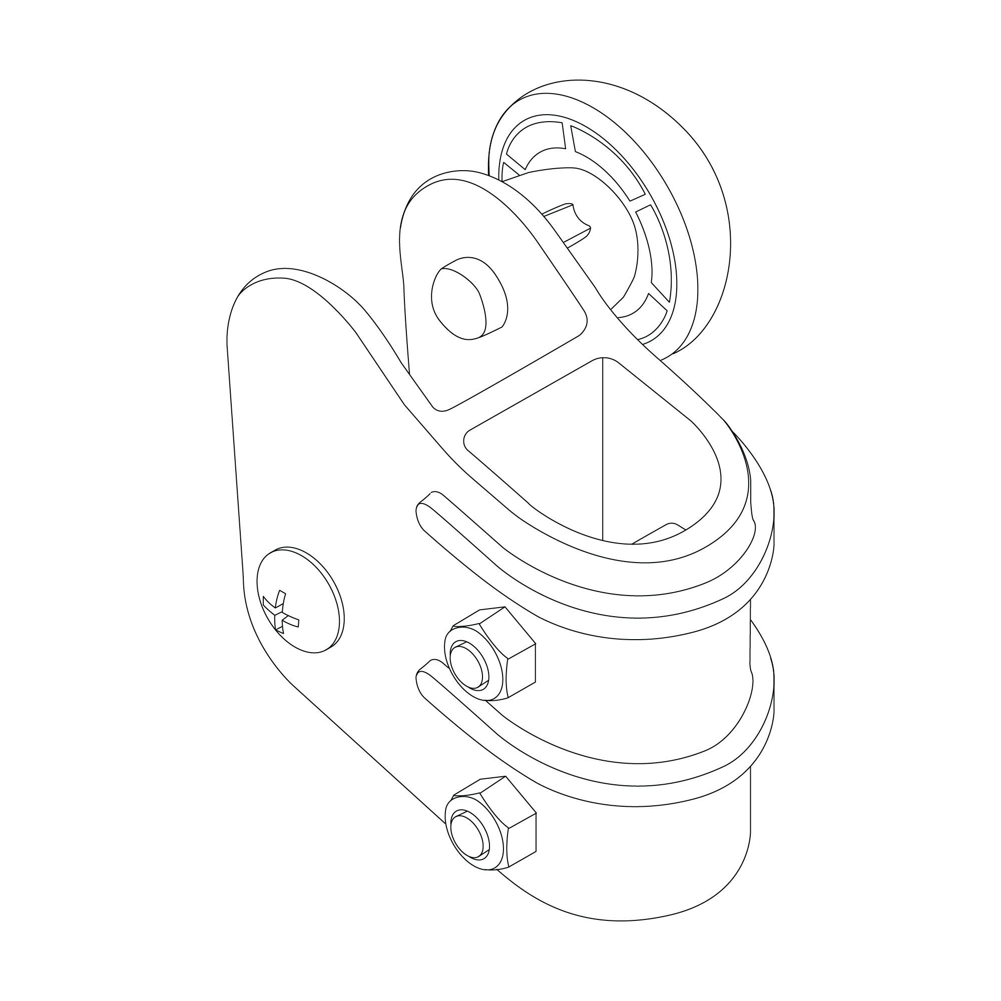 Autolock assembly right 17-X