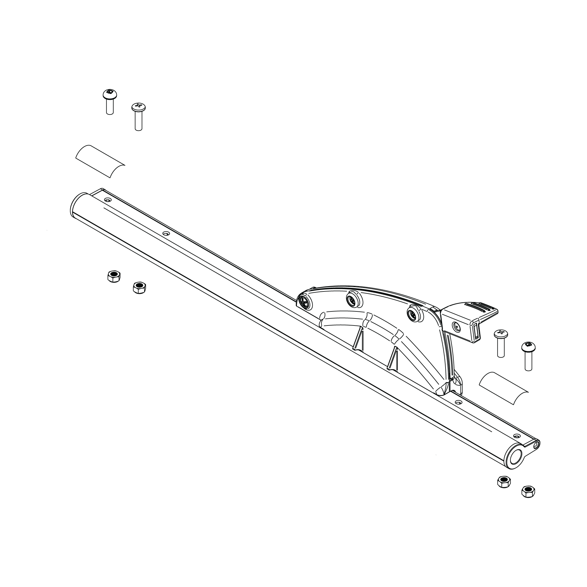 Band brake assembly 17-X