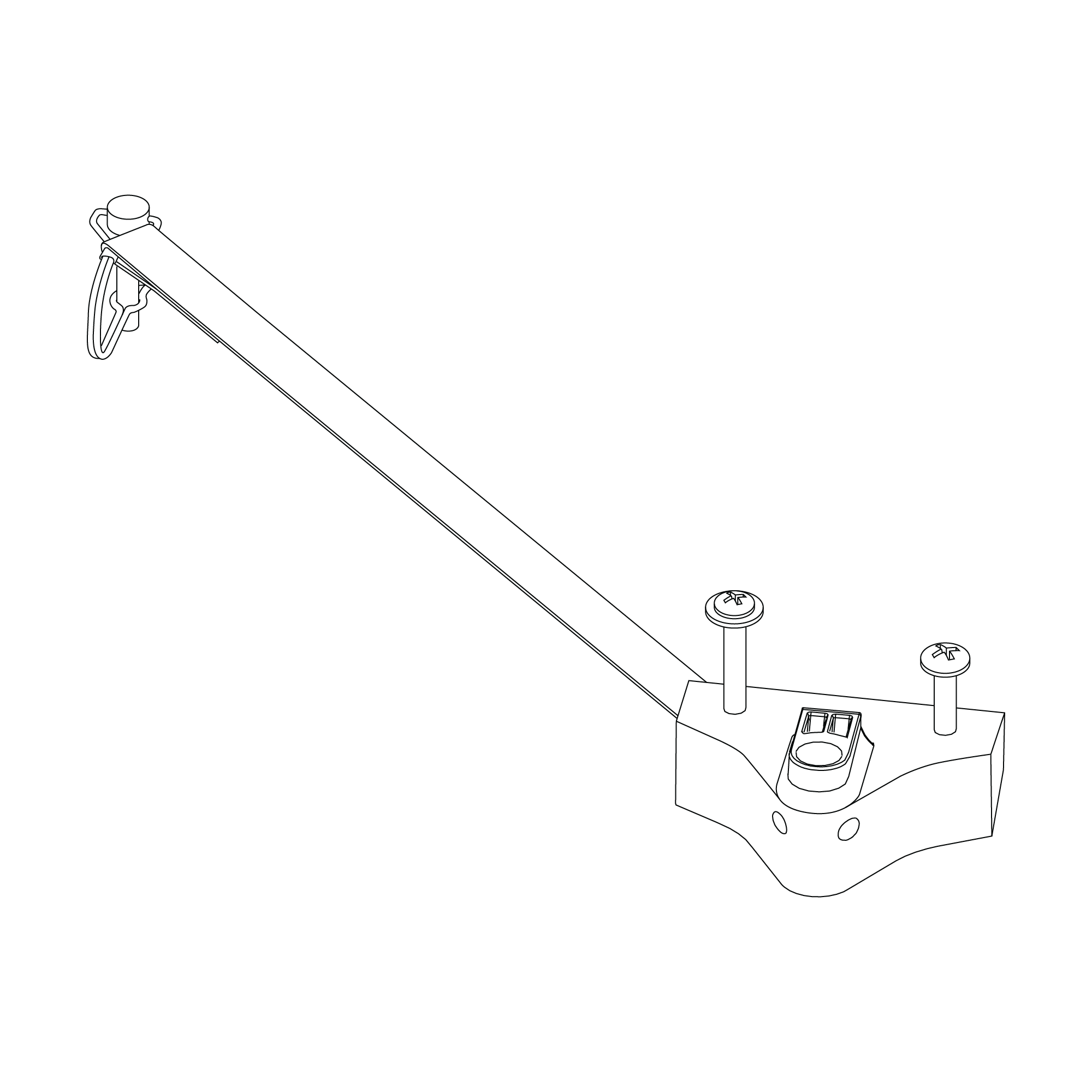 Stroller mounting bracket