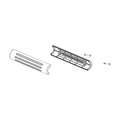 Twist handle blank
