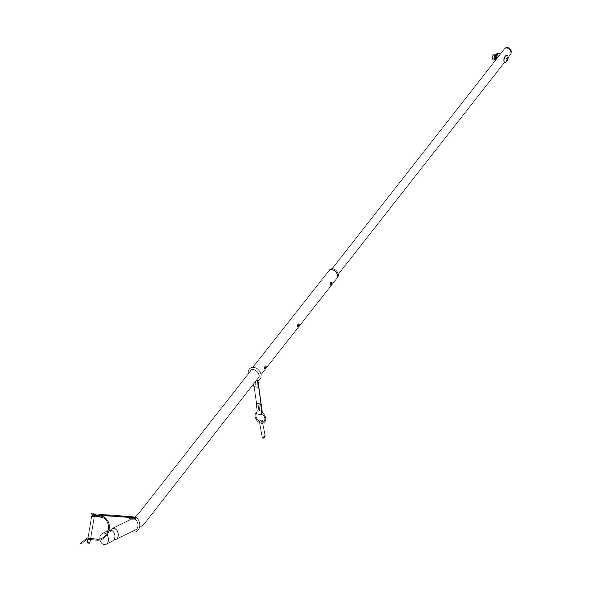 Ski kit replacement arm rigth