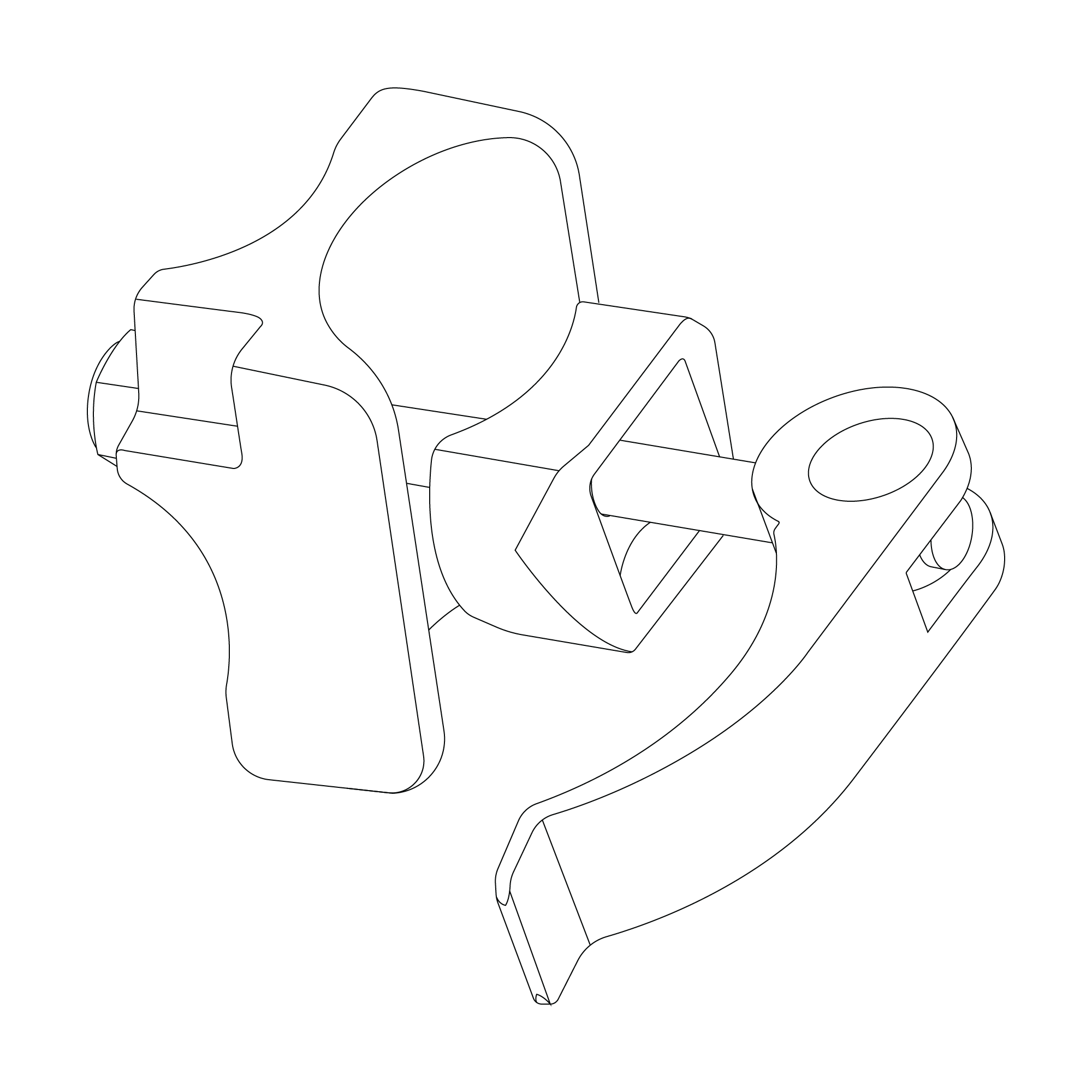 Quick release cargo left 06-X