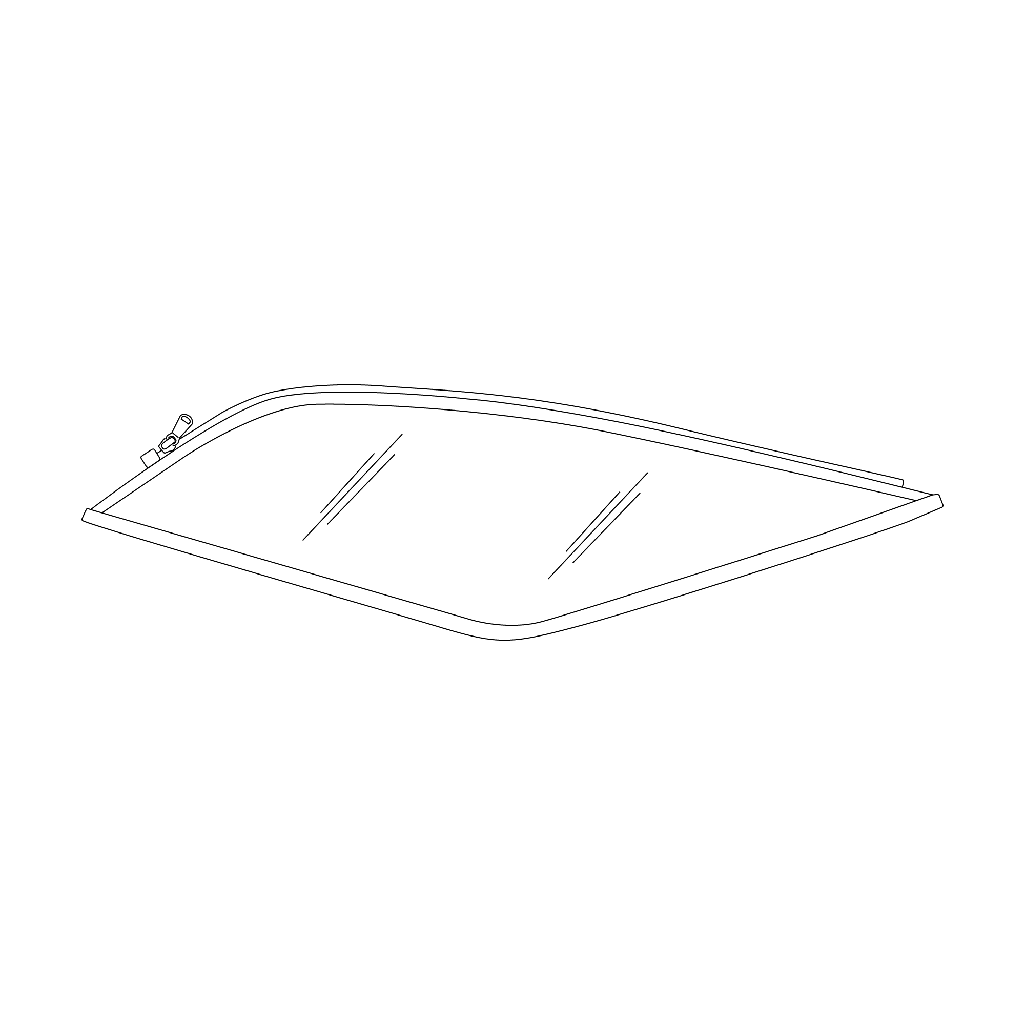 Zip-off window - right