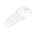 Plastic tumbler lock cylinder