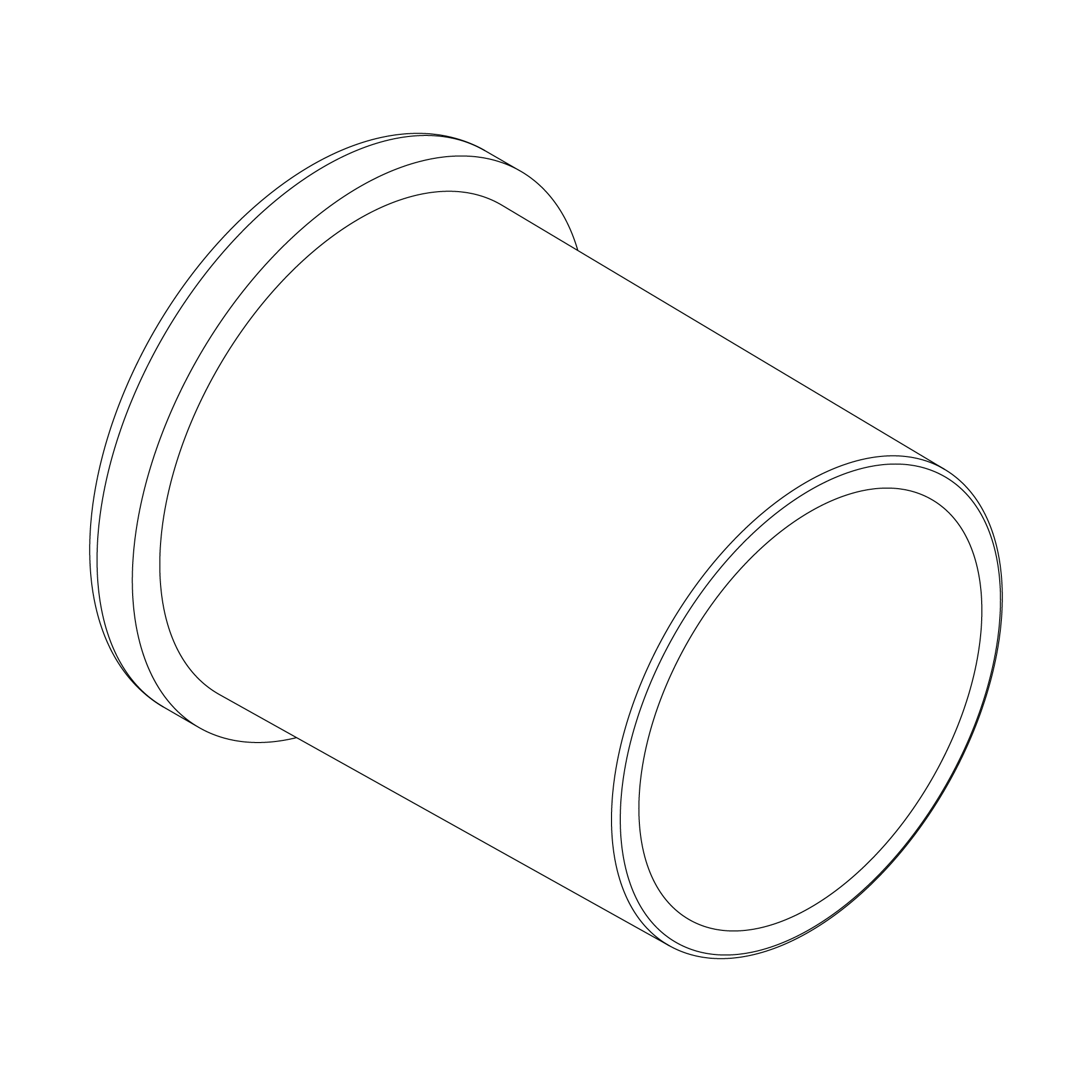Hollow-plug glide cut
